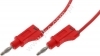 2110-10-RT Przewód PVC 0,75mm2, 0,1m, 2x(wt.+gn.)4mm, czerwony, ELECTRO-PJP, 2110-10R
